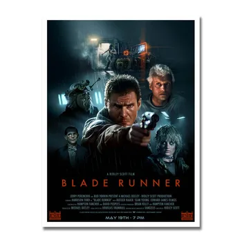 Kunst Silke Eller Lærred Print Blade Runner 2049 Hot Film Plakat 13x18 24x32 tommer For Rum, Indretning, Dekoration-006
