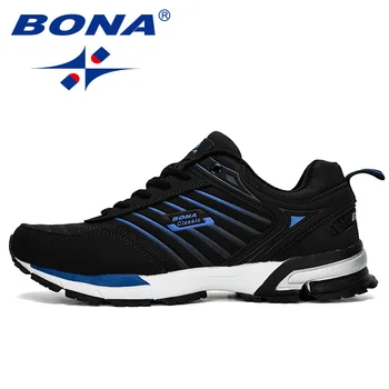 BONA 2019 Nye Designer Mænd Kører Sko Sports Mænd Trænere Udendørs Kurve Shoes Corrientes Athletic Sko Behagelig Mand
