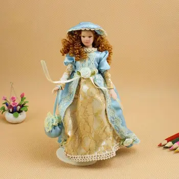 1:12 Miniature Lady Mini-Dukker, Dukkehus Tilbehør til Udsmykning L41D