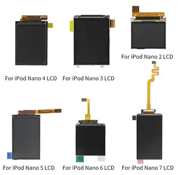 Til iPod Nano 5 6 7 Generation LCD-Skærm Udskiftning af dele Til iPod Nano 2 3 4 5 6 7 LCD-skærm