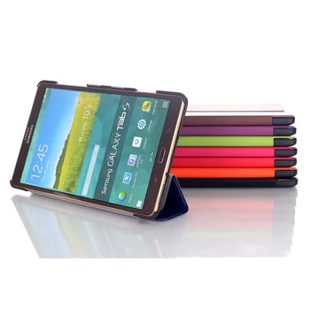 For Samsung Galaxy Tab S 8.4 Tilfælde PU Læder Auto Søvn Vågne Op Magnet Cover til Samsung Tab S 8.4 SM-T700 T705 Tilfælde+Stylus Pen