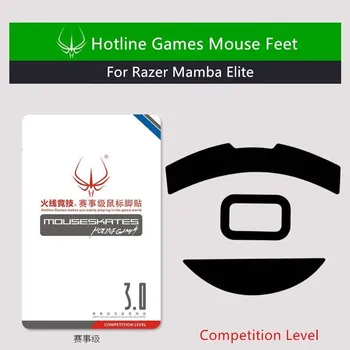 Nye Ankomst 1 pakke Hotline Games konkurrence niveau mus skøjter mus fødder til Razer Mamba Elite musen glide