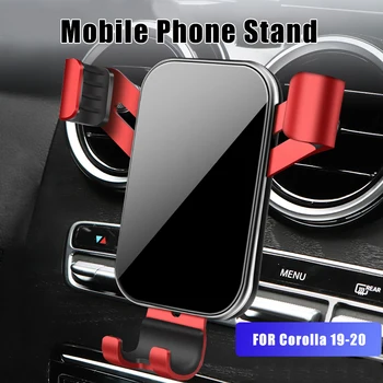 Bil telefonholder Air Vent Mount Klip Klemme Mobiltelefon Holder Til Toyota Corolla 2019 2020 GPS Høj Kvalitet Auto Tilbehør