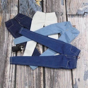 1/6 ACNTOYS Kvindelige Slank Trendy Jeans Bukser Tøj Passer 12