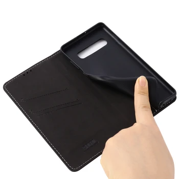 GEBEI Luksus taske til Samsung Galaxy S10 S20 Plus S10e Læder Flip Wallet Cover til Galaxy S10 Lite-Kort Slots Stå Magnetisk