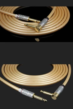 6N OCC enkelt krystal kobber guitar linje instrument linje elektrisk guitar kabel-feber støjreduktion afskærmning