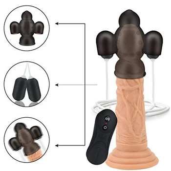 2 typer Mænd Vibratorer Glans Penis Stimulation Mandlige Masturbator Klitoris Massager Bullet Vibrator Voksen Sex legetøj til Mænd, Kvinder