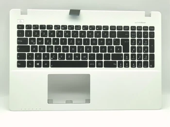 Ny Ægte DE/GR/tysk Tastatur til Asus X552C X552CL X552E X552EA X552EP Tastatur Topcase med Hvid håndfladestøtten