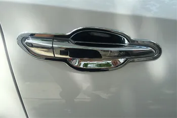 Bil Styling ABS Krom dørhåndtag Dækker Trim Dekoration Dør Håndtag Skål For Hyundai Tucson 2016 2017 2018 2019 2020