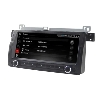 Eunavi 1 din Android 10.0 Bil DVD-afspiller til BMW E46 M3 Rover Serie 3 8.8 tommer stereo radio gps-navigation hovedenheden wifi dsp u