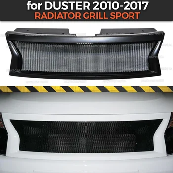 Radiator grill til Renault / Dacia Duster 2010-2017 sport style ABS plast body kit aerodynamiske dekoration bil styling, tuning
