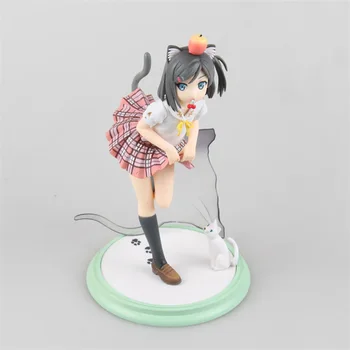 Sexet Anime Piger Tal Hentai Prins og Den Stenede Kat PVC Handling Toy Tsukiko Tsutsukakushi Figurer Voksen Model Doll Gaver