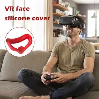 Silikone Ansigt Dække Sagen Udskiftning Eye Mask Pad pudebetræk Til Oculus Søgen VR2 Briller Tilbehør