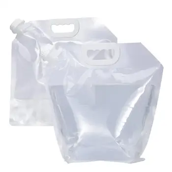 5/10L Sammenklappelig vandbeholder BPA-Fri Plast Vand Transportøren Folde Vand Taske til Udendørs Backpacking Camping Vandreture, Picnic