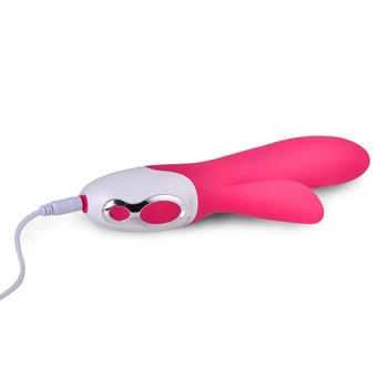 MwOiiOwM Varme Dual Vibrator Silikone 18 Hastigheder, Voksen Sex Legetøj til Kvinde Stimulere Klitoris og G-Spot Dildo Vibrerende Onanist