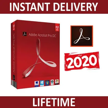 Acrobat Pro DC CC 2020 PDF-Løsning Software Win/Mac Hurtig at Installere - Nemt at Bruge