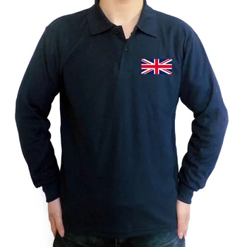 Nye Mænd Polo Shirts til Mænd Afslappet med Lange Ærmer Fast Bomuld Polo Shirt Unisex Custom Print Dit Eget Design Logo Fashion Brand Topper