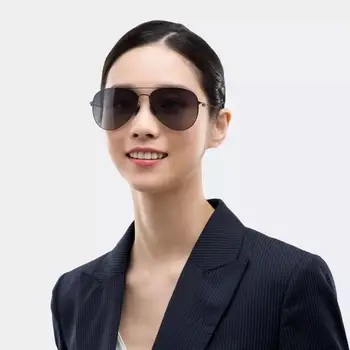 NYE Xiaomi Mijia Aviator Solbriller Pro Blokere UV-anti-genskin Rustfrit stål, ultra-tynde ramme For Offentlig Travel Mand, Kvinde