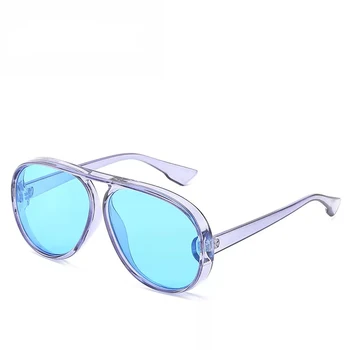 Billige Plastik Kvinders Solbriller Sort til salg Mænds Pilot Oversize Nuancer med UV-Beskyttelse Rabat Skildpadde Store Billede