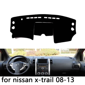 Til Nissan X-Trail Xtrail X-Trail T31 2008 -2013 dashboard mat Beskyttende pad Skygge Pude Pad interiør mærkat bil tilbehør