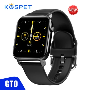 2020 KOSPET GTO Smartwatch Mænd Fitness Tracker Blodtryk IP68 Vandtæt 1,4 tommer 170mAh Bluetooth-31 Tilstande Kvinder Ur