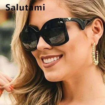 Buede Ben Sexet Cat Eye Solbriller Til Kvinder 2019 Nye Mode Oversize Sort Sol Briller Kvindelige Vintage Luksus Mærke Nuancer