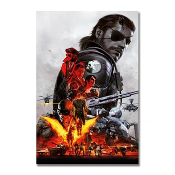 Kunst Silke Eller Lærred Print Metal Gear Solid V Hot Spil Plakat 13x20 32x48 tommer For Rum, Indretning, Dekoration-002