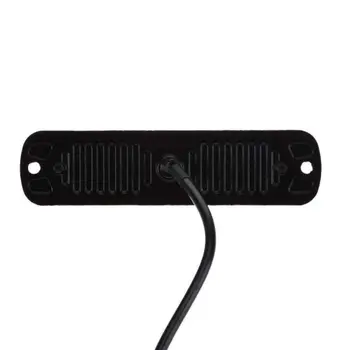 6-LED Bil Akut Advarsel LED Amber Strobe Flash Light Fare Blinkende Lampe køredag Lys Bar Politi Brandmand 12V 24V