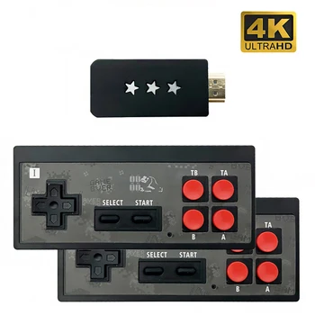 4K Video Game Console Bygget i 621 Klassiske Spil Mini Retro Konsol Trådløse Controller 4K-Output-Dual Håndholdte Spil Spiller