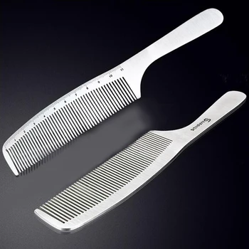 Rustfrit stål hair combs professionelle frisør-børste sæt cepillo pelo brush de cabelo profissional tarak salon stylist værktøj