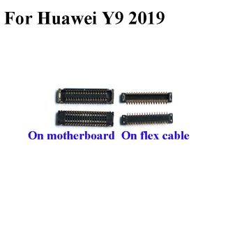 2STK FPC stik 6,5 tommer For Huawei Y9 2019 LCD-skærmen på Flex kabel på bundkortet bundkort Y 9 2019