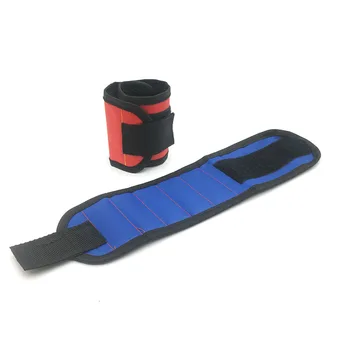 Magnetiske Armbånd Bærbart Værktøj Taske med Stærke Magneter Skruer vendeskærsbor Reparation Bælte
