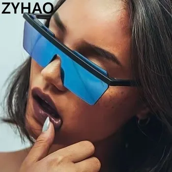 2020 Luksus Mærke Uindfattede Solbriller Kvinder Mænd Vintage Plast Overdimensionerede Solbriller Sport Udendørs Sol Briller for Kvinde Mand