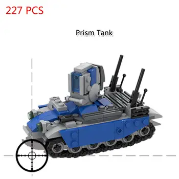 Hot lepining militære WW2 technic Red alertes krig Phantom Grizzly Lys, Prisme tankvogne Sovjetiske Hær våben mursten blok legetøj
