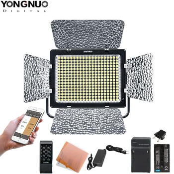 YONGNUO YN320 Foto Studio LED-Panel Video Lys med Stand Holder Høj Lysstyrke Video Lys til Canon Nikon DSLR Kamera