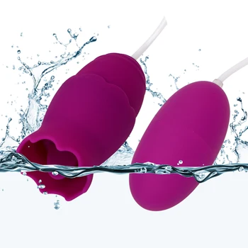 VATINE Tunge Vibratorer 11-Tilstand USB-Vibrerende Æg Mundtlig Slikning Klitoris Stimulator G-punktet, Sex Legetøj til Kvinder, Kvindelige Onani