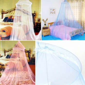 3-farve, elegant sky-tv med myggenet dobbeltseng anti-myg telt anti-myg bed tæppet bed telt