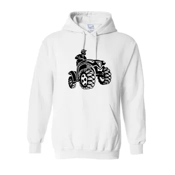 Sweatshirt Til Mænd 2018 Hot Salg Tyk Hættetrøje ATV Quad fire wheeler rytter Hoodie Sweatshirts