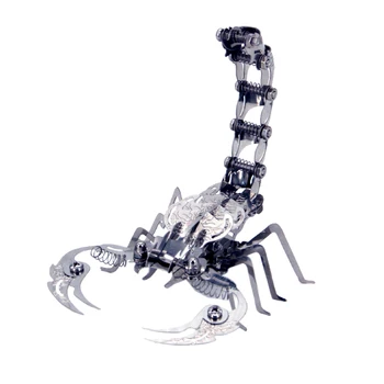 NFSTRIKE 30stk DIY 3D Metal Puslespil Toy Forsamling Scorpion Model Kits, Drenge, Kids Fødselsdag Gaver 2019