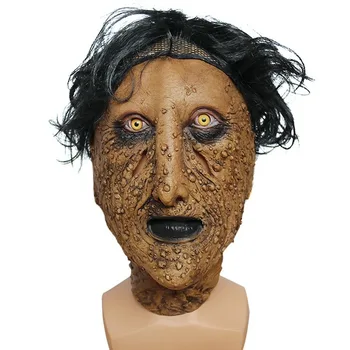 Halloween Horror Maske Fest Cosplay Ansigt Skræmmende Masque Maskerade Latex Maske Forfærdeligt Uhyggelige Monster Maske Fest Rekvisitter 2020