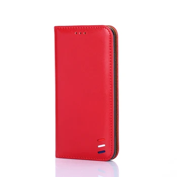 Flip Wallet PU Bånd Magnetisk lukning Læder taske Cover Til Xiaomi Redmi 6 Redmi 7 Redmi Note7 Note 8