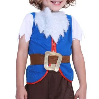 Eraspooky Jul Elf lille Barn Halloween kostumer til børn Drenge Eventyr Syv små Dværge Cosplay Børn Karneval Fancy kjole