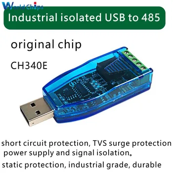 USB Til RS485 Konverter Isolere Modul Opgradere Industrielle TV ESD-Beskyttelse Oprindelige CH340E Standard RS-485 Stik yrelsen