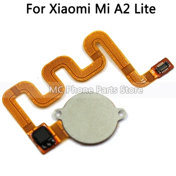 Touch-ID Fingeraftryk Identifikation For Xiaomi Mi A2 Lite/ Redmi 6 Pro Home-Knappen Return Tasten Menu Knappen Sensor Flex Kabel