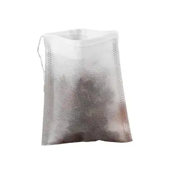 100pcs Store ikke-vævet stof disponibel snor ikke-vævede filter-pose, pulver bag DIY vanille løs te ikke-vævet taske