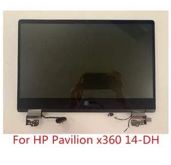 Til HP Pavilion x360 14-DH-14-dh0706nz til Bærbar Touch Screen Digitizer og LCD-Skærm Forsamling Med Ramme Brazel Udskiftning