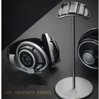 Fashion Design, Nye Metal Tekstur Hovedtelefon Stå Praktisk Hovedtelefon Holder Headsettet Vis Hylde Aluminium bordholder bøjle