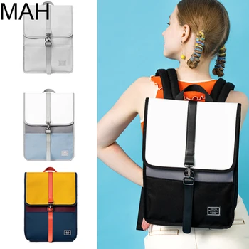 Mah 14inch Laptop Backpack Kvinder Vandtæt School-Rygsæk Til Pige Japansk Enkle Stil College Taske Mænd Travel Bag Cool Boy