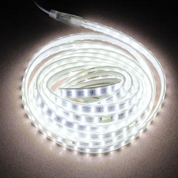 LAIMAIK SMD2835 LED Strip Light til køkken 120leds/M Vandtæt Høj lysstyrke fleksibel LED bånd udendørs have lys AC220V