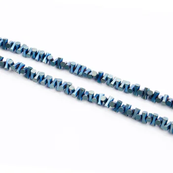 8*8mm Naturlige Hæmatit Sten Cylindriske Belagte Farverige Løse Perler Kvinder Smykker at Gøre DIY Armbånd Halskæde Tilbehør 15
